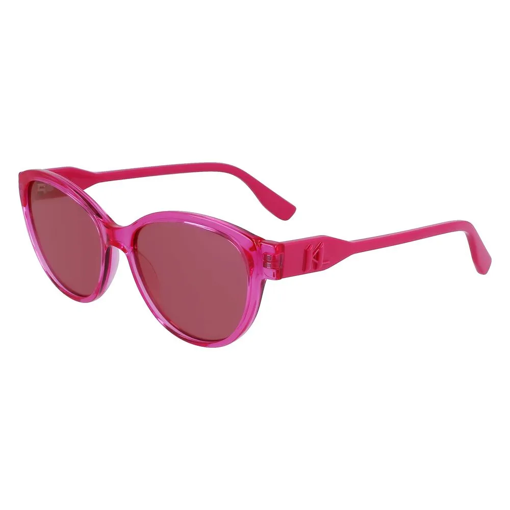 Karl Lagerfeld Women's Purple Injected Sunglasses