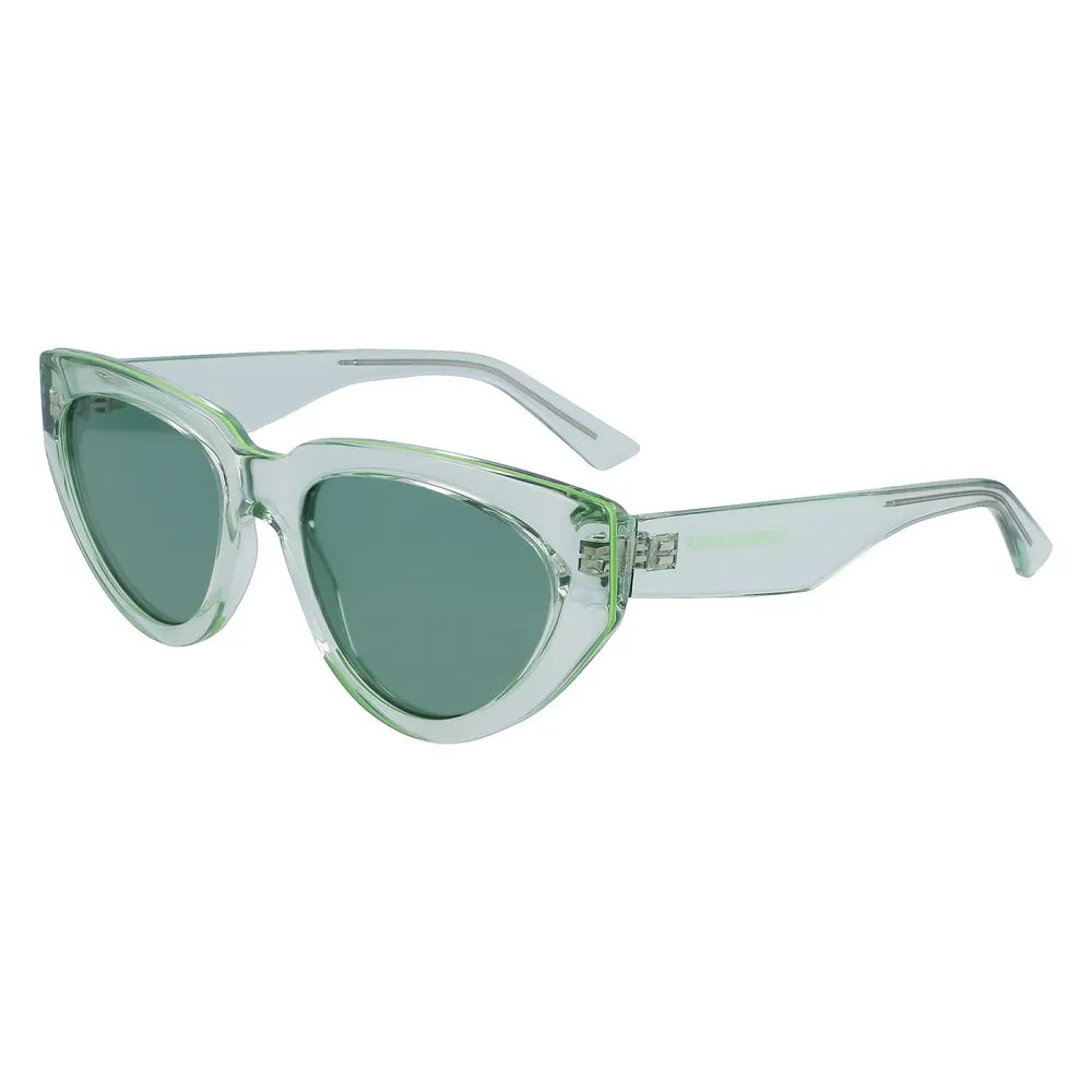 Karl Lagerfeld Women's Green Injected Sunglasses
