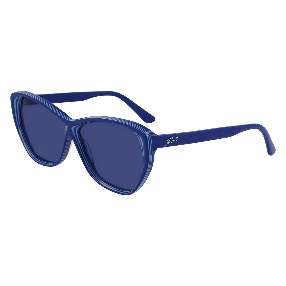 Karl Lagerfeld Women's Blue Acetate Sunglasses