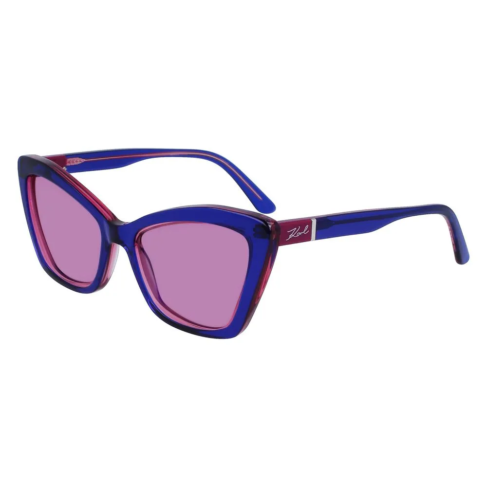Karl Lagerfeld Women's Blue Acetate Sunglasses