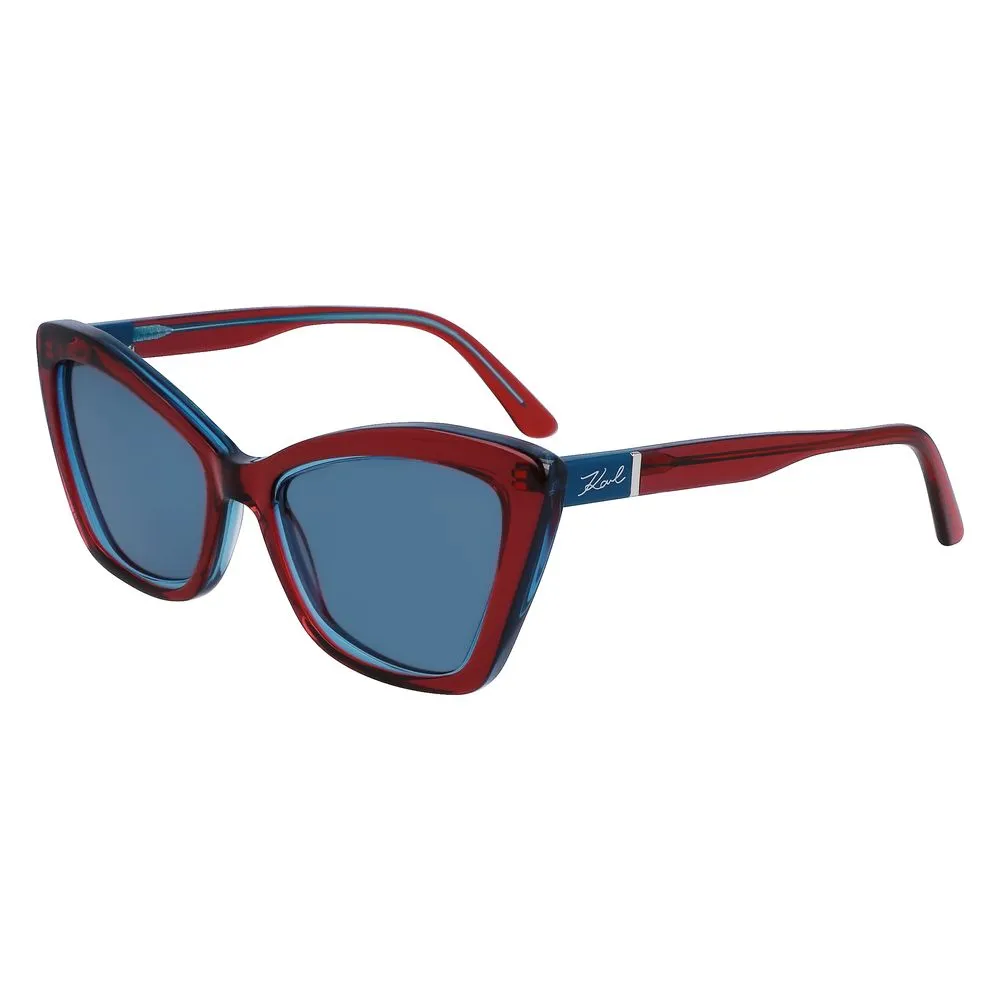 Karl Lagerfeld Women's Red Acetate Sunglasses