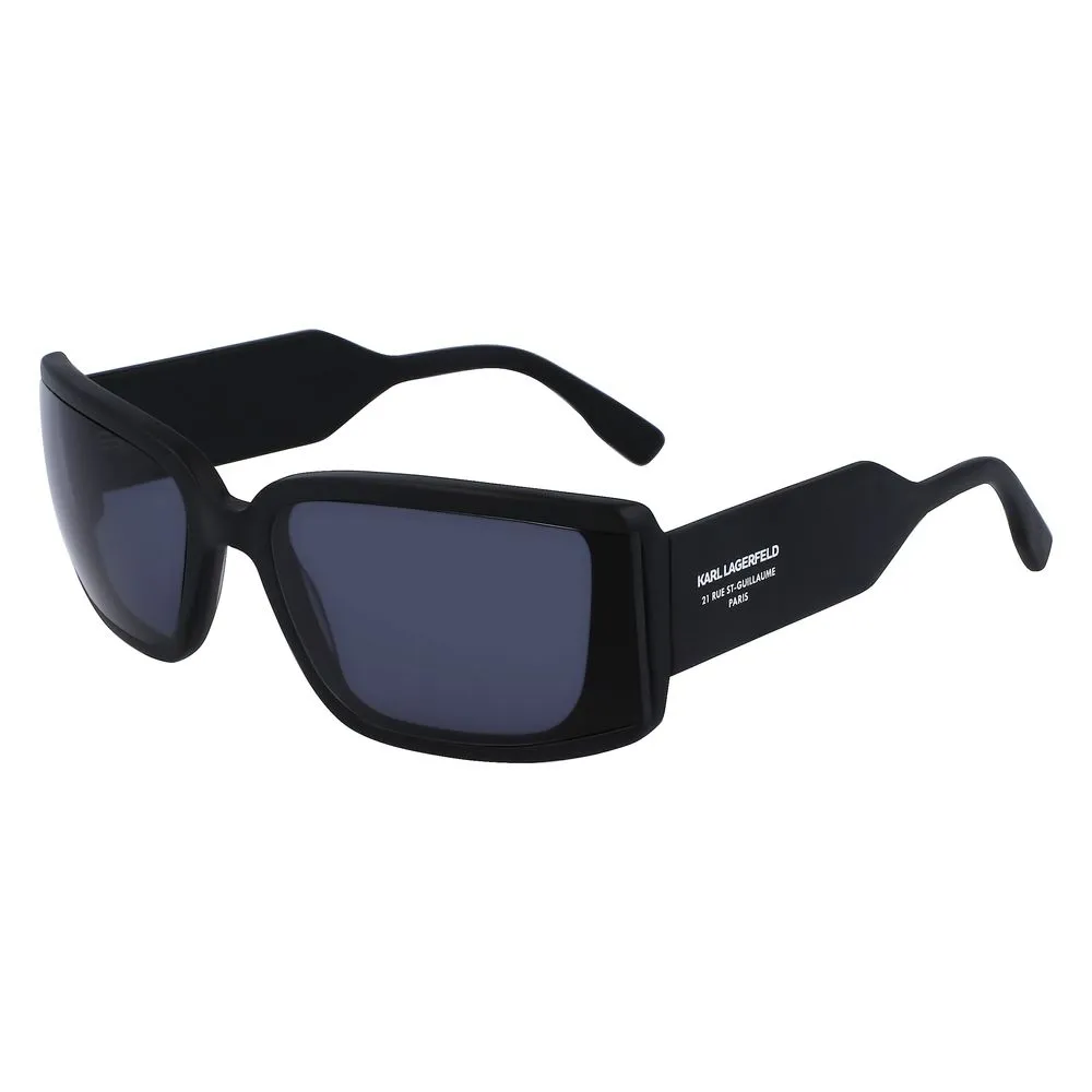 Karl Lagerfeld Unisex Black Acetate Sunglasses