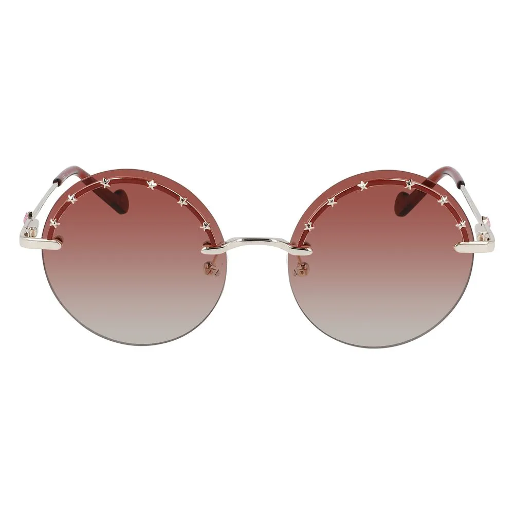 Liu Jo Women's Gold Metal Sunglasses