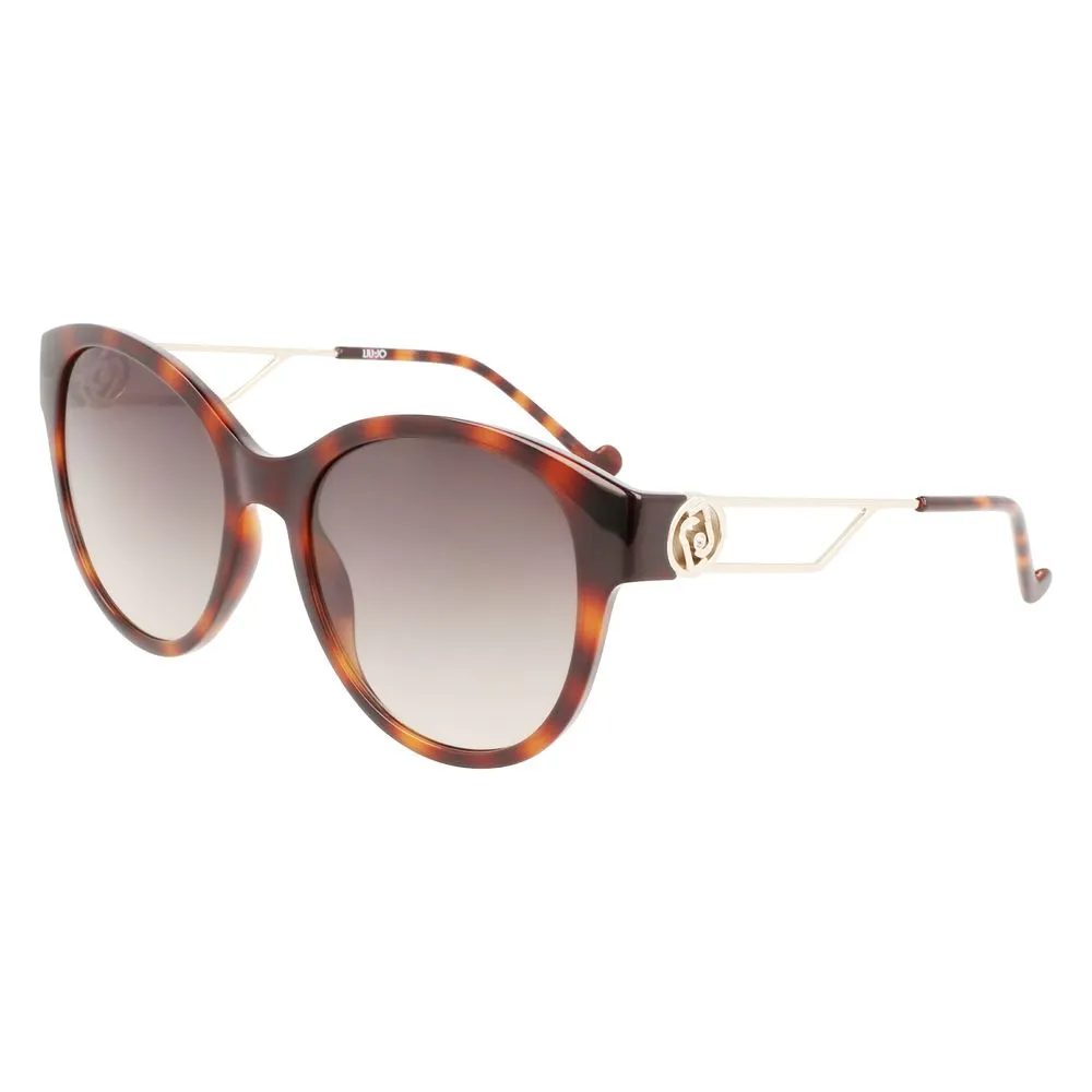 Liu Jo Women's Brown Injected Sunglasses