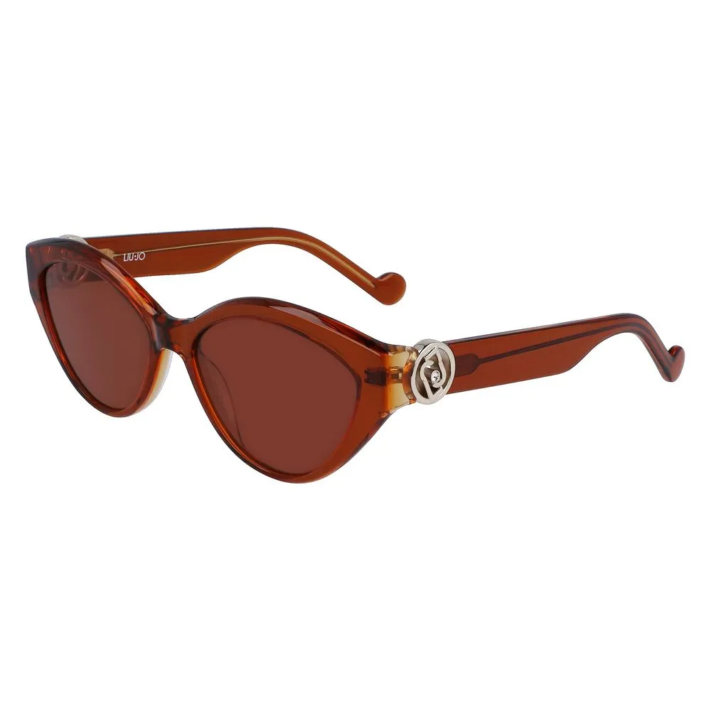 Liu Jo Women's Brown Acetate Sunglasses