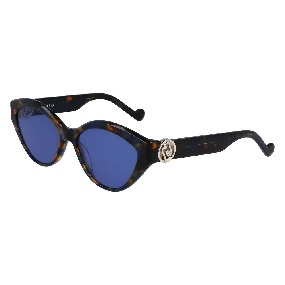 Liu Jo Women's Blue Acetate Sunglasses