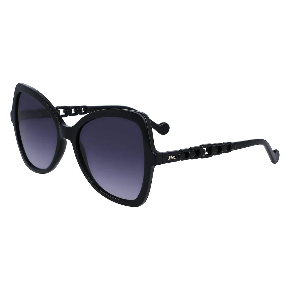 Liu Jo Women's Black Bio Injected Sunglasses