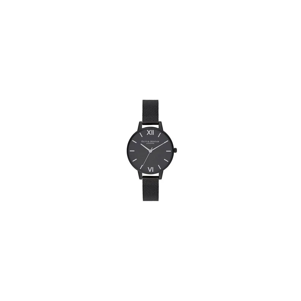 Olivia Burton Women's Black Steel Watch