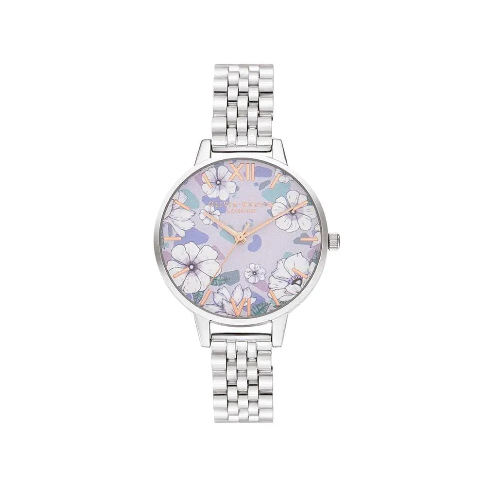 Olivia Burton Women's Silver Steel Watch
