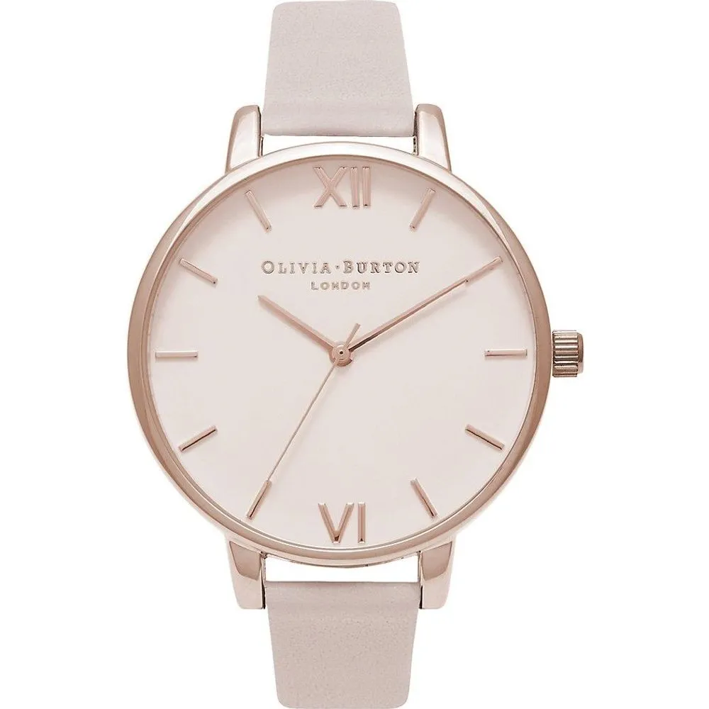 Olivia Burton Women's White Leather Leather Watch