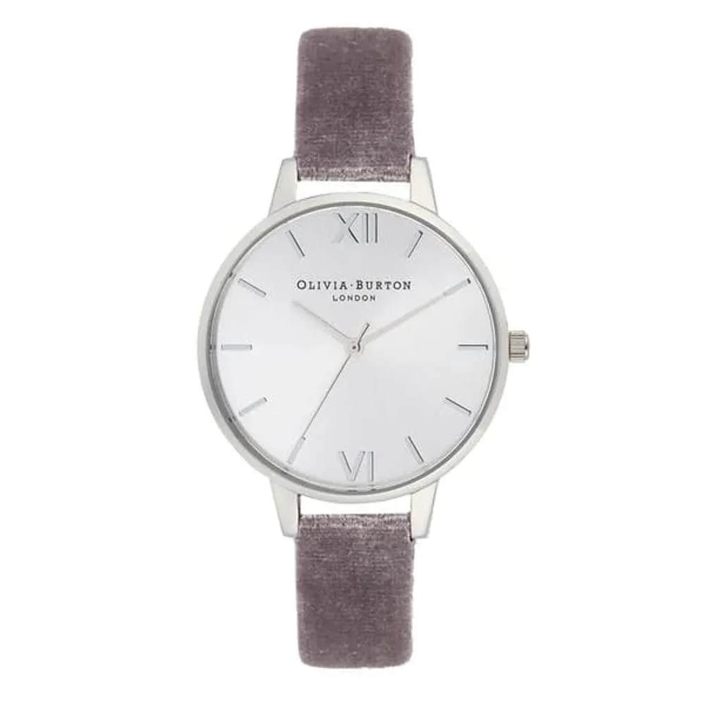 Olivia Burton Women's Purple Synthetic Leather Watch