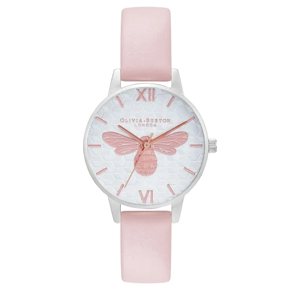 Olivia Burton Women's Multicolor Synthetic Leather Watch