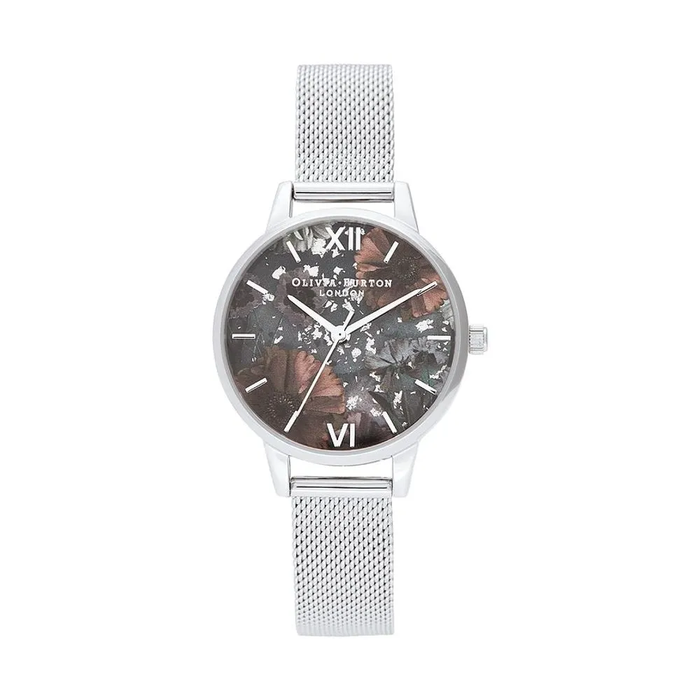 Olivia Burton Women's Silver Steel Watch