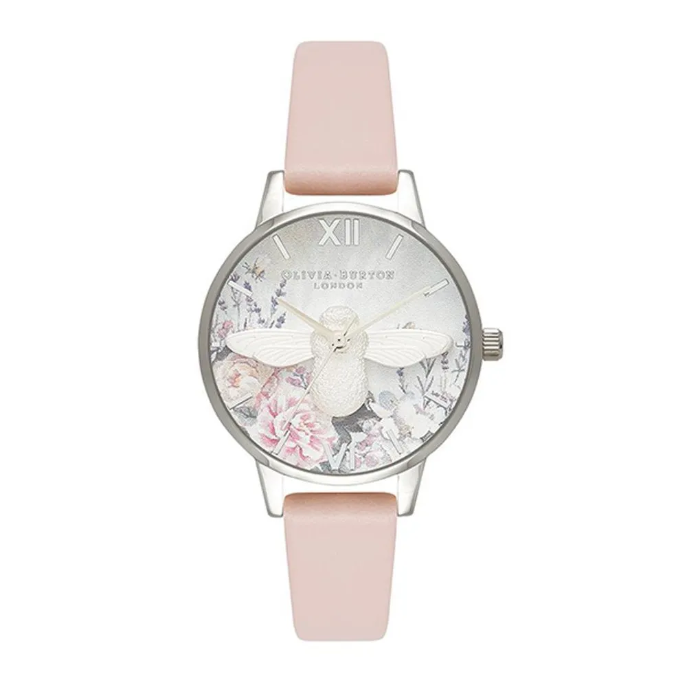 Olivia Burton Women's Multicolor Synthetic Leather Watch