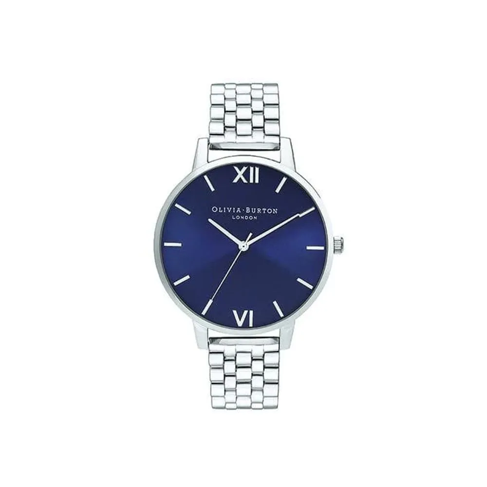 Olivia Burton Women's Silver Steel Watch