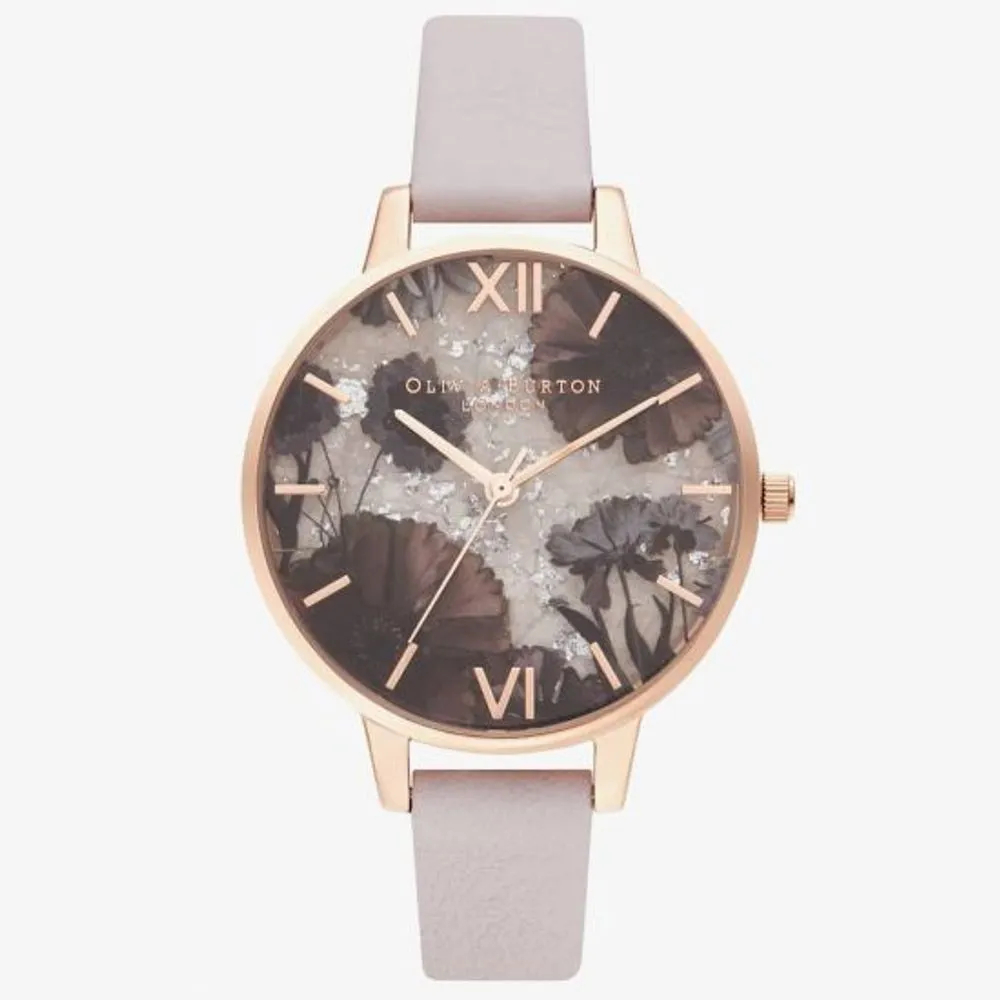 Olivia Burton Women's Multicolor Leather Leather Watch