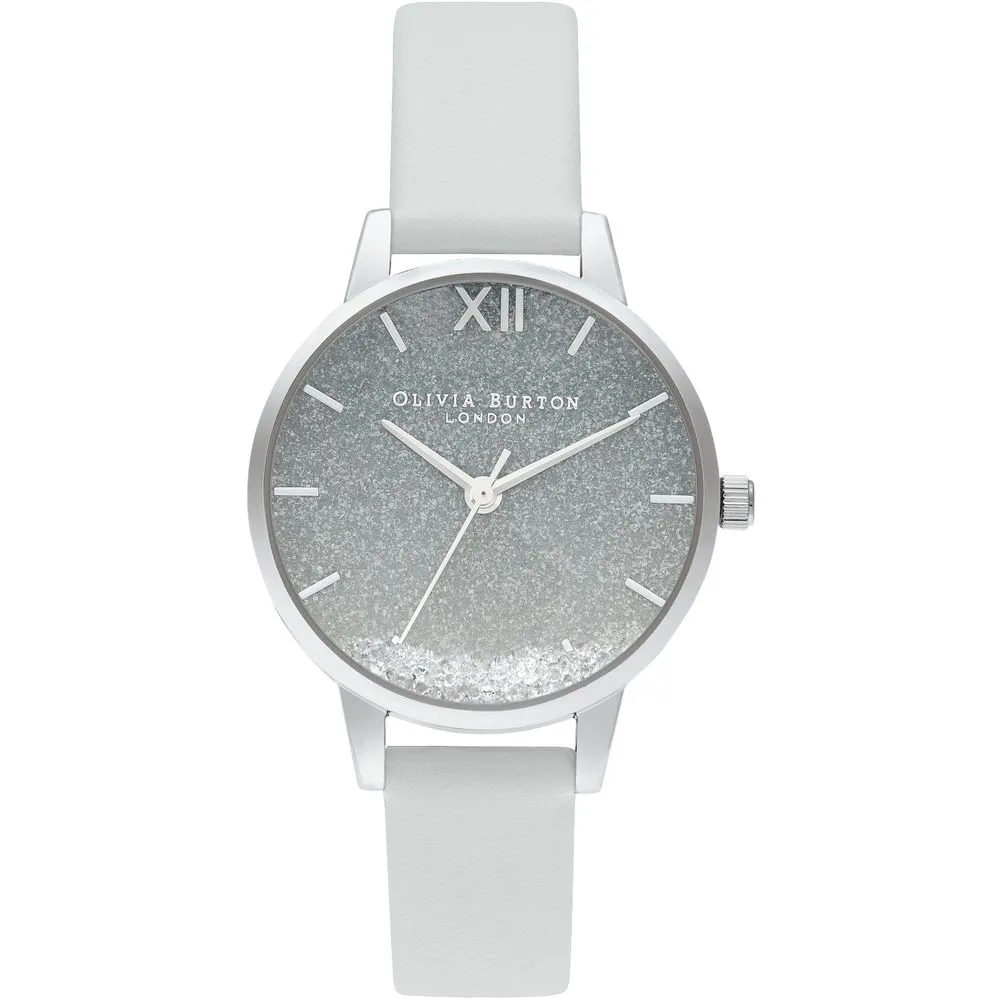 Olivia Burton Women's Gray Leather Watch