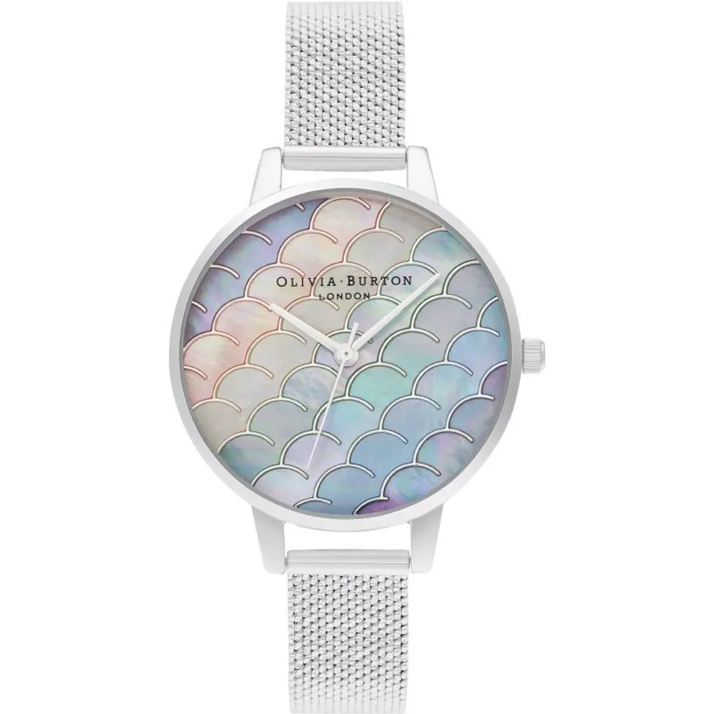 Olivia Burton Women's Silver Steel Watch
