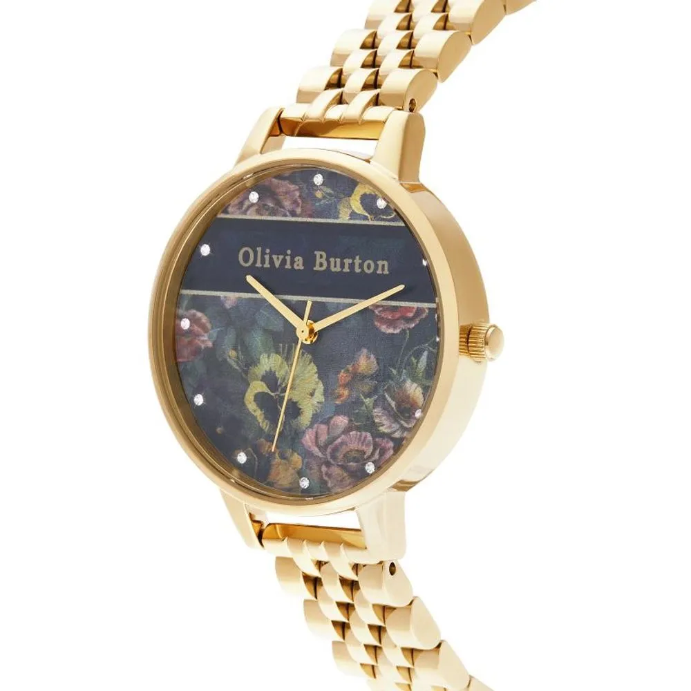 Olivia Burton Women's Gold Steel Watch