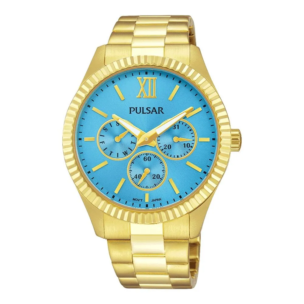 Pulsar Women's Gold Steel Watch