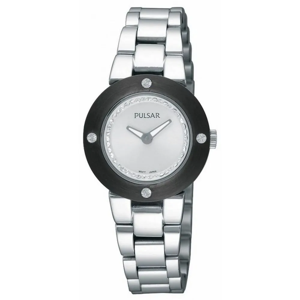 Pulsar Women's Silver Stainless Steel Watch