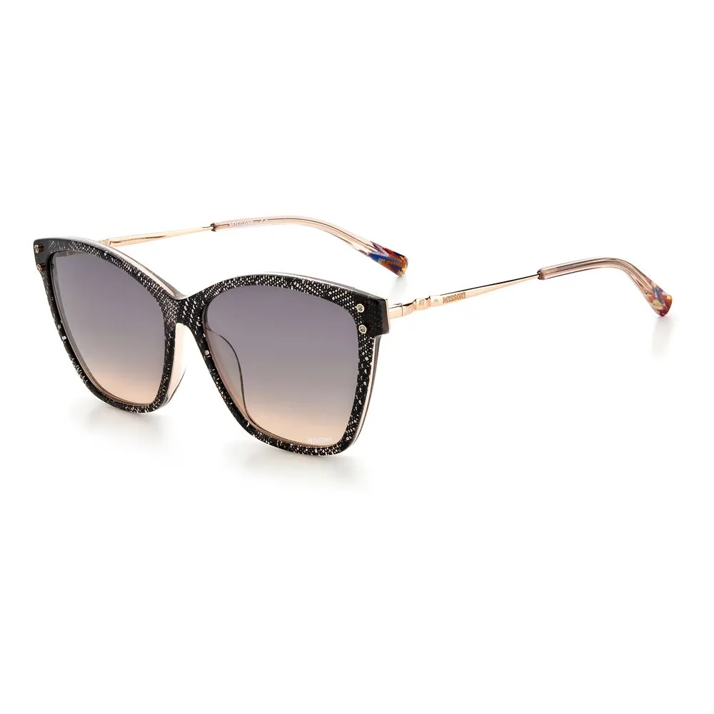 Missoni Women's Bicolor Eco Pmma Sunglasses