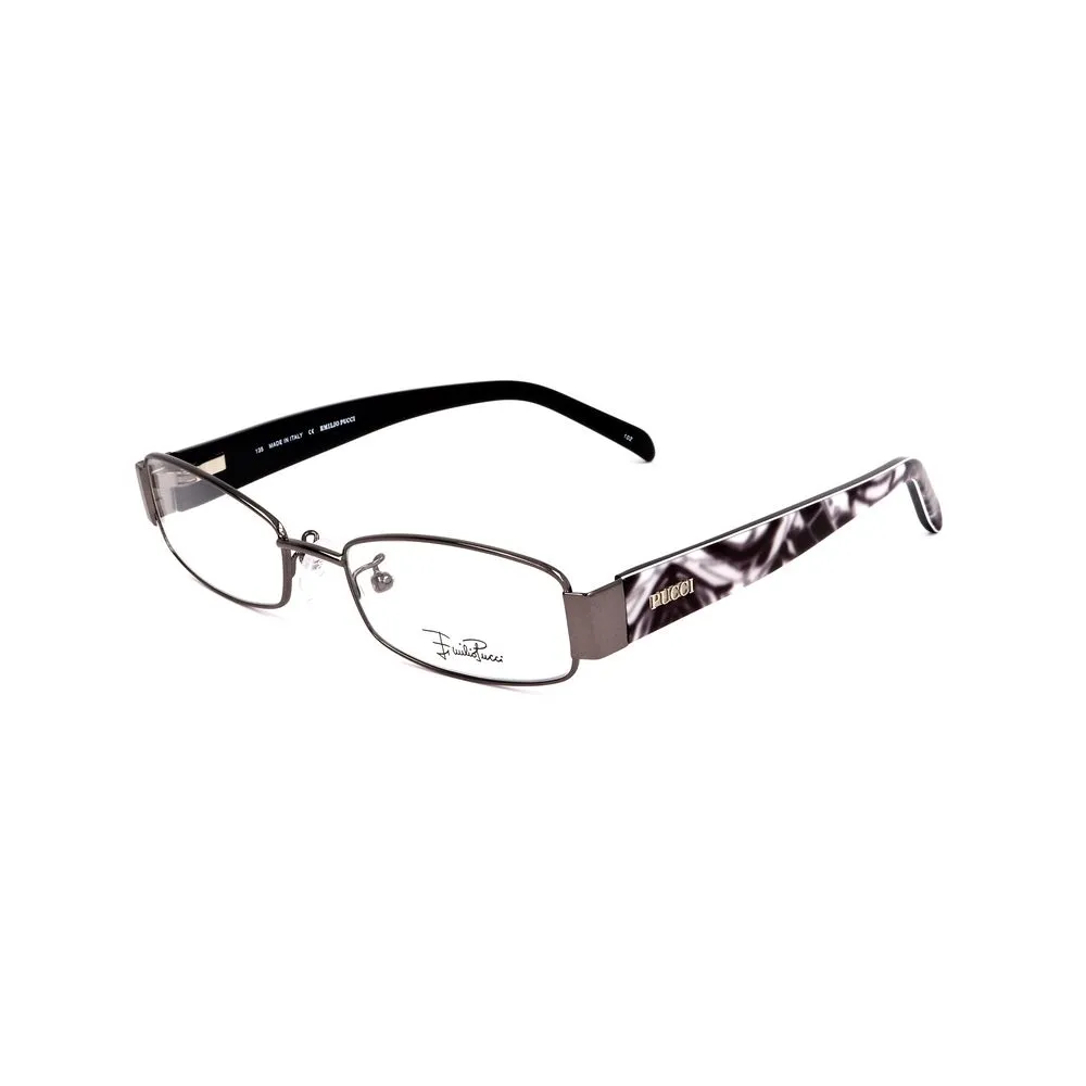 Emilio Pucci Women's Gray Metal Frames