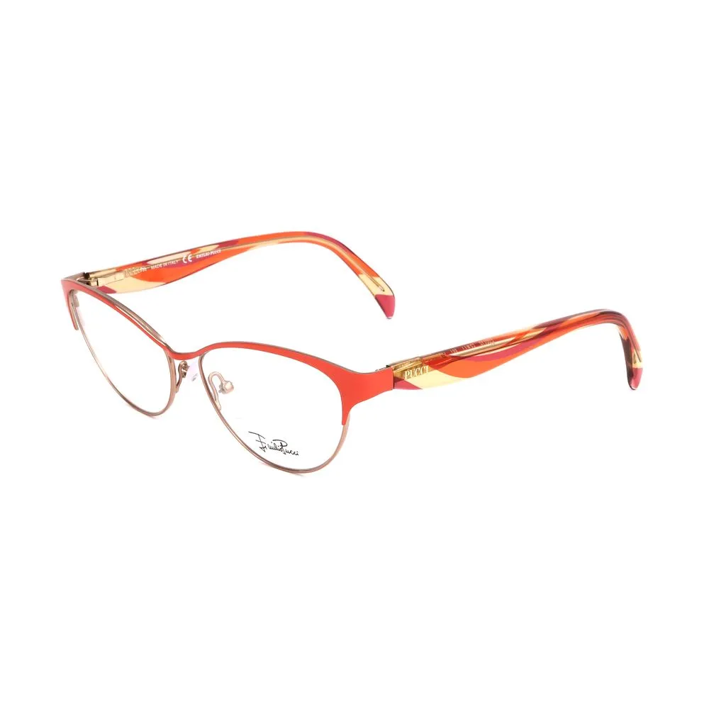 Emilio Pucci Women's Pink Metal Frames