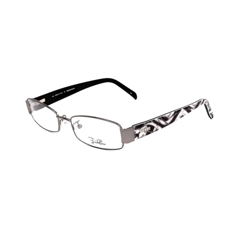 Emilio Pucci Women's Gray Metal Frames