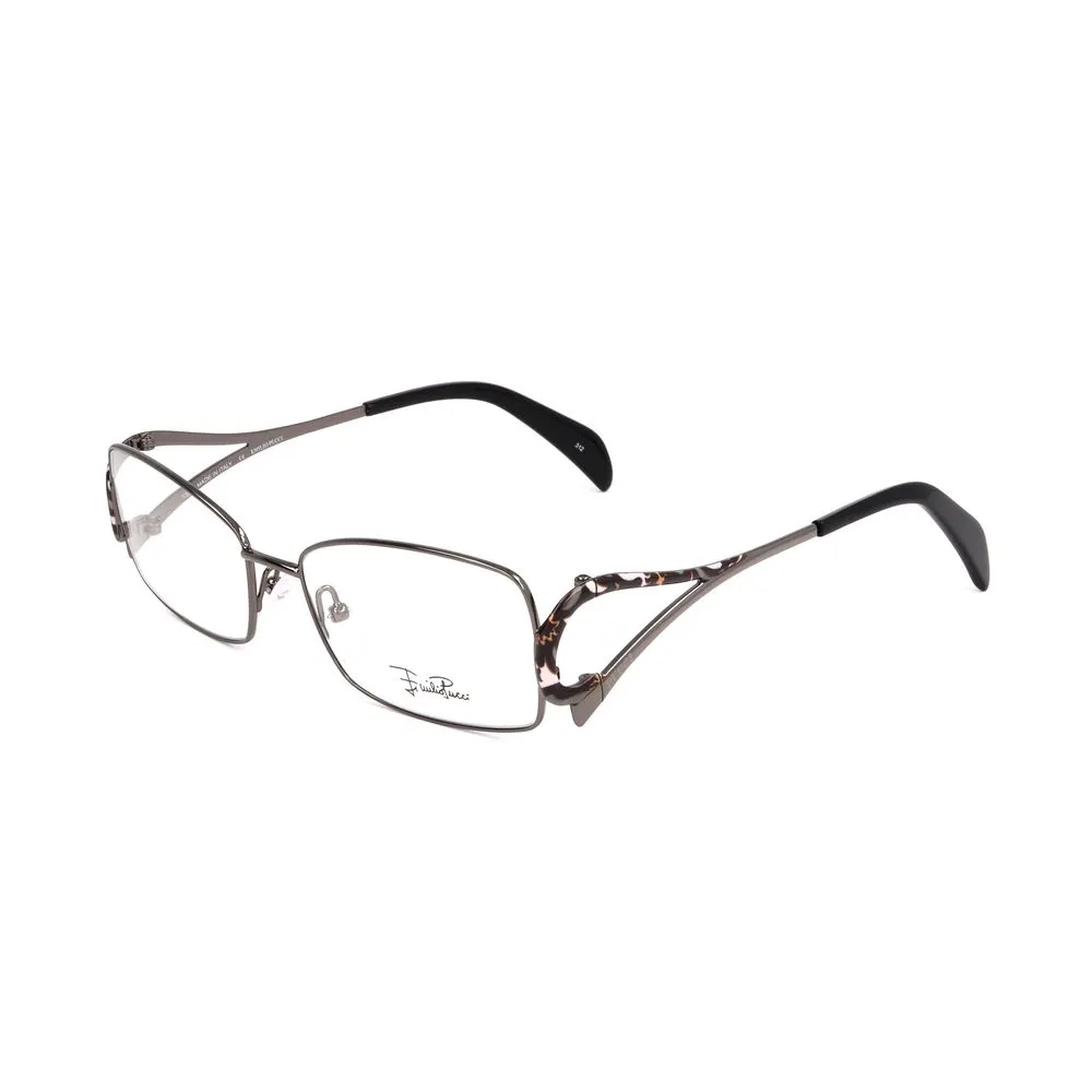 Emilio Pucci Women's Gray Metal Frames