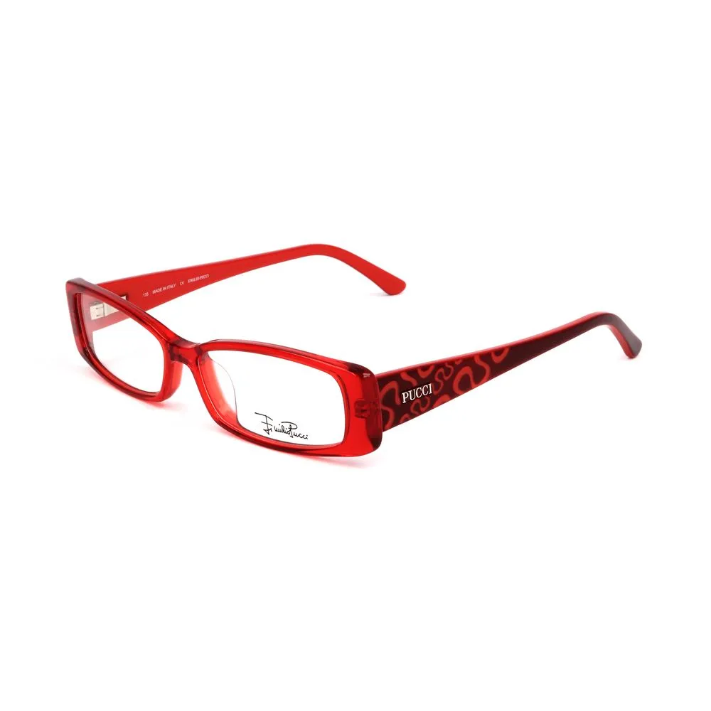 Emilio Pucci Women's Red Plastic Frames