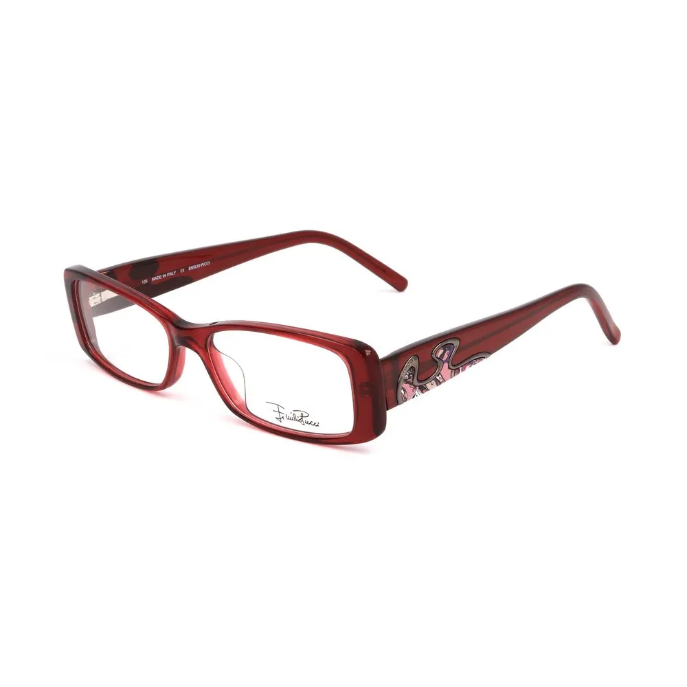 Emilio Pucci Women's Red Plastic Frames