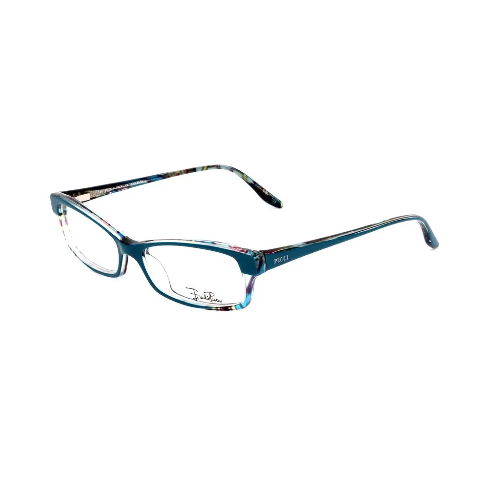Emilio Pucci Women's Blue Plastic Frames