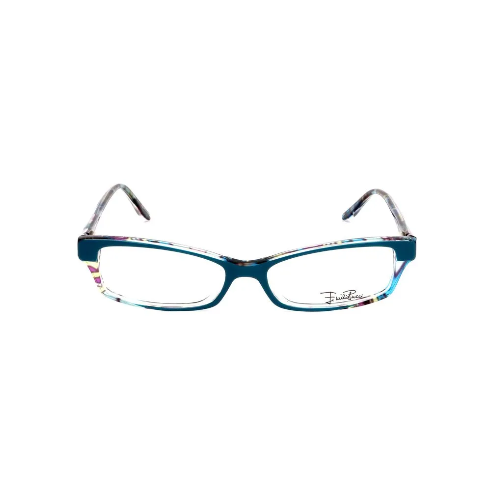 Emilio Pucci Women's Blue Plastic Frames