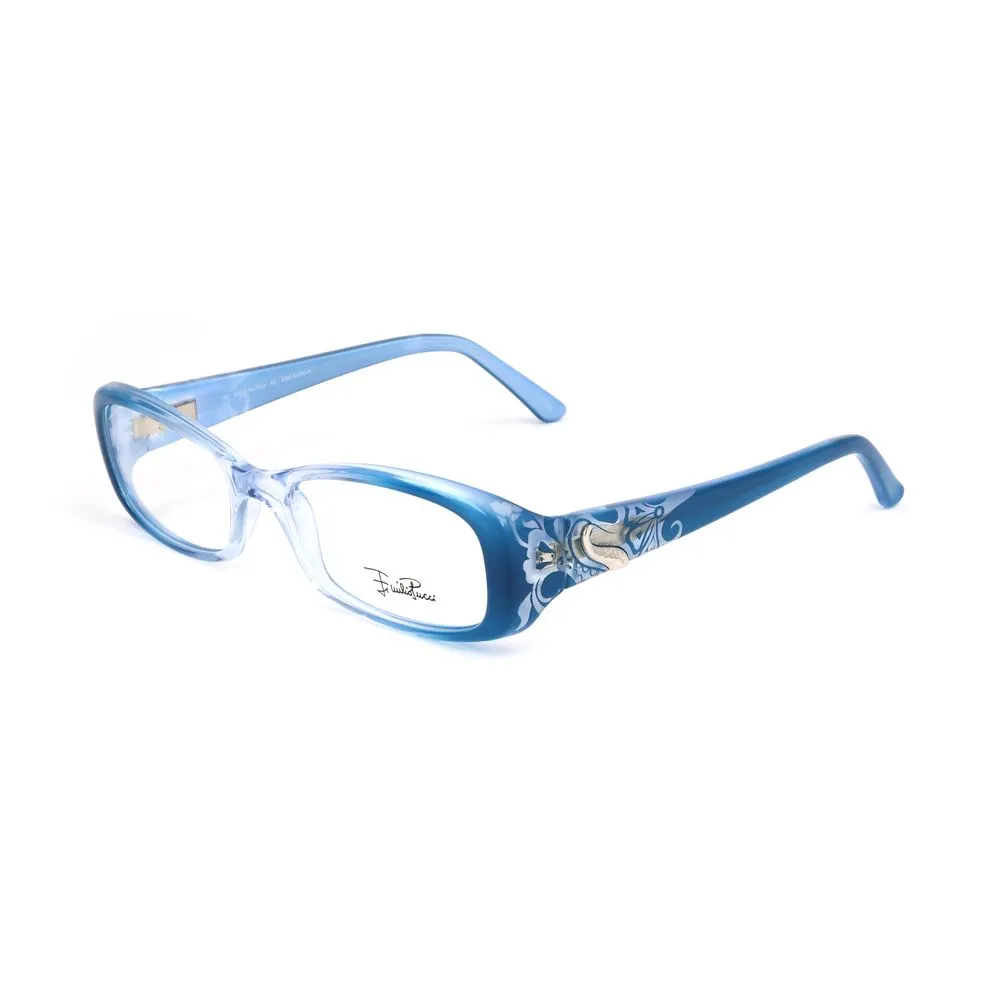 Emilio Pucci Women's Blue Plastic Frames