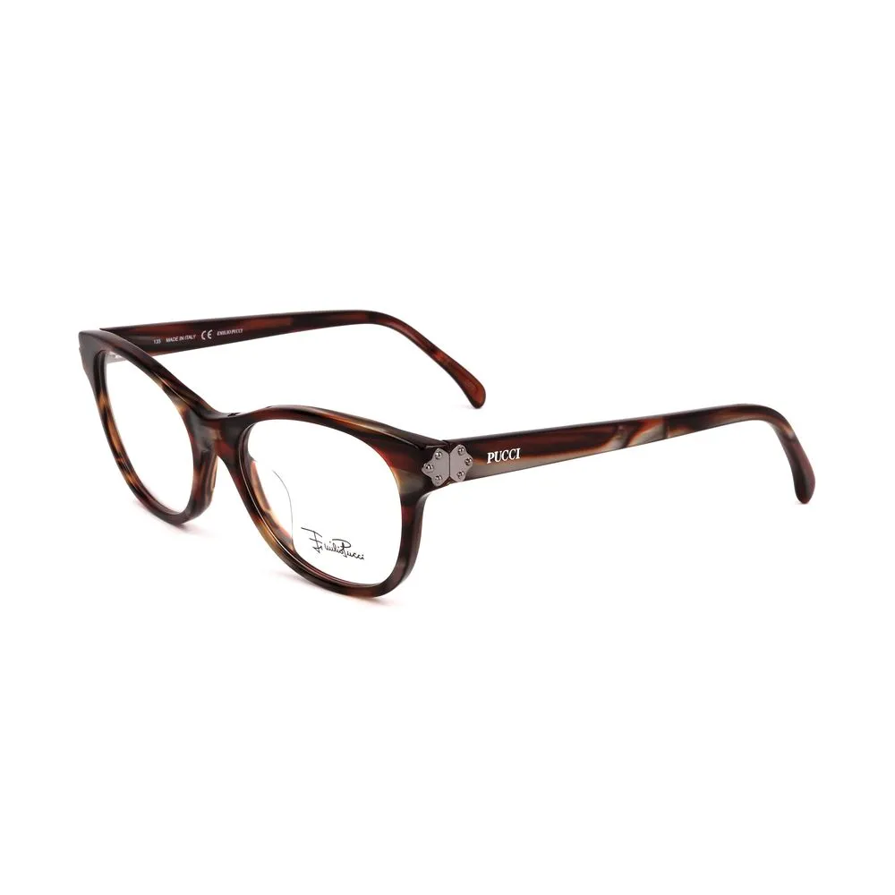 Emilio Pucci Women's Red Plastic Frames