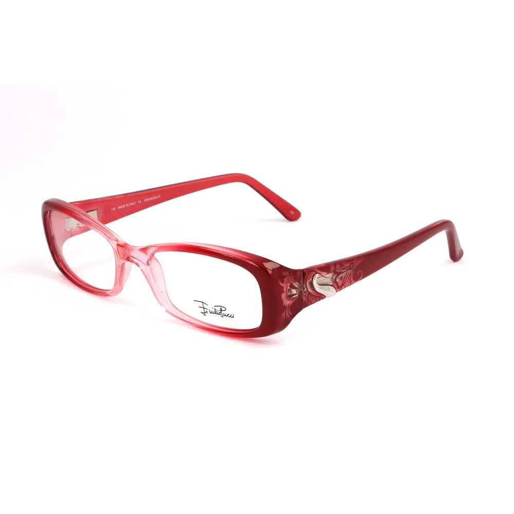 Emilio Pucci Women's Red Plastic Frames