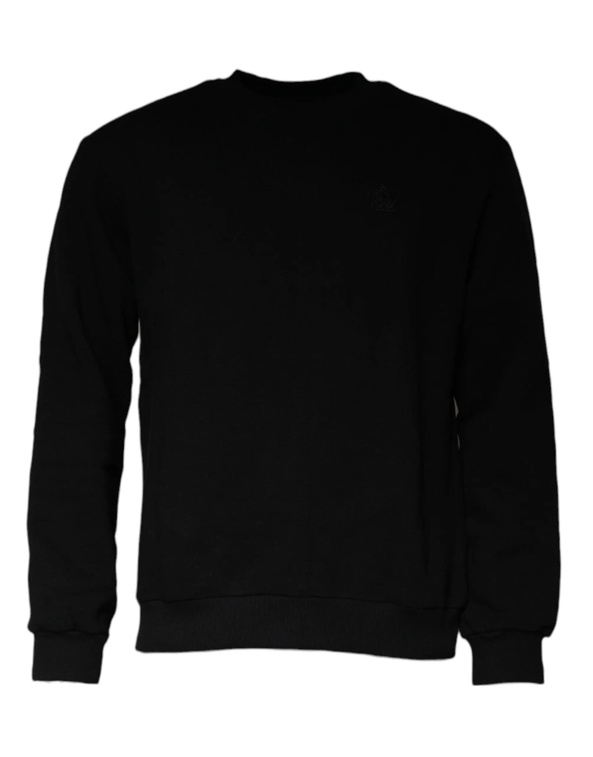 Dolce & Gabbana Men's Black Long Sleeve Crew Neck Pullover Sweater