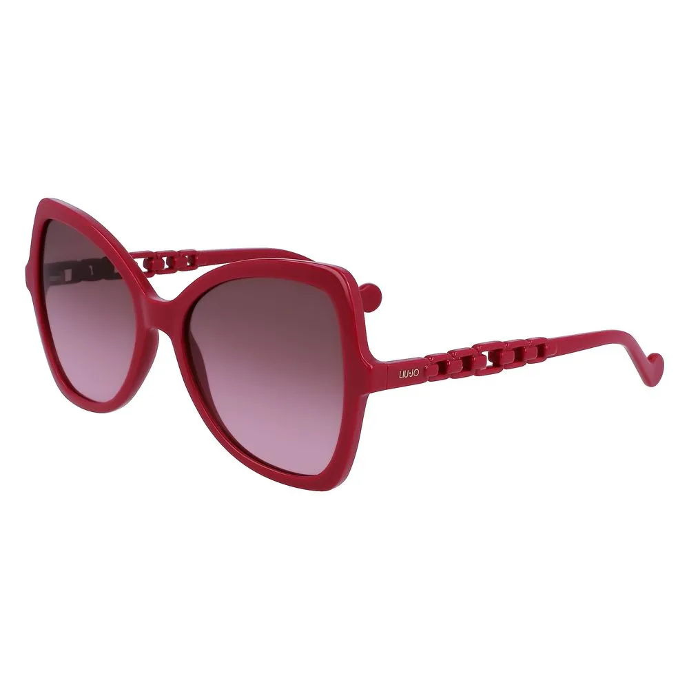 Liu Jo Women's Pink Bio Injected Sunglasses