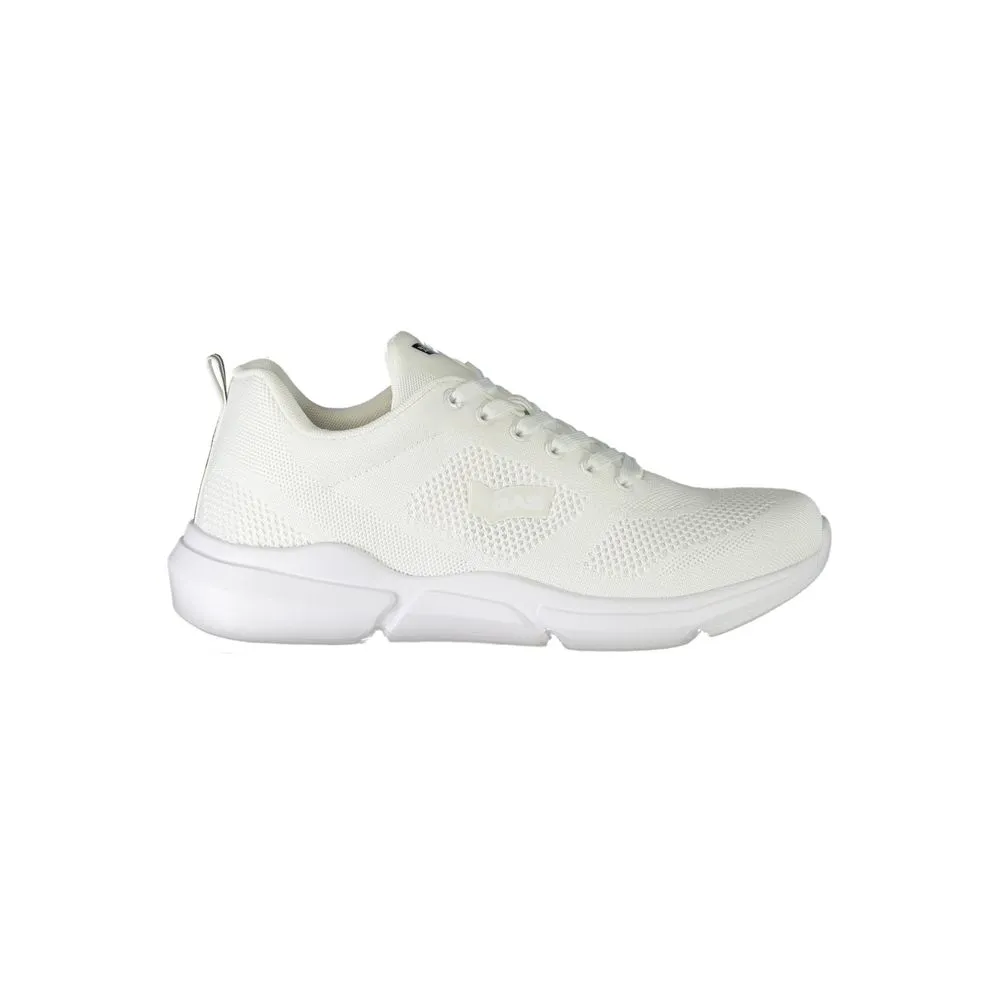 Gas Men's White Polyester Sneaker