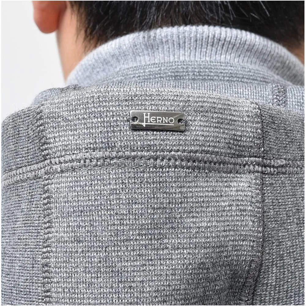 Herno Men's Gray Wool Jacket