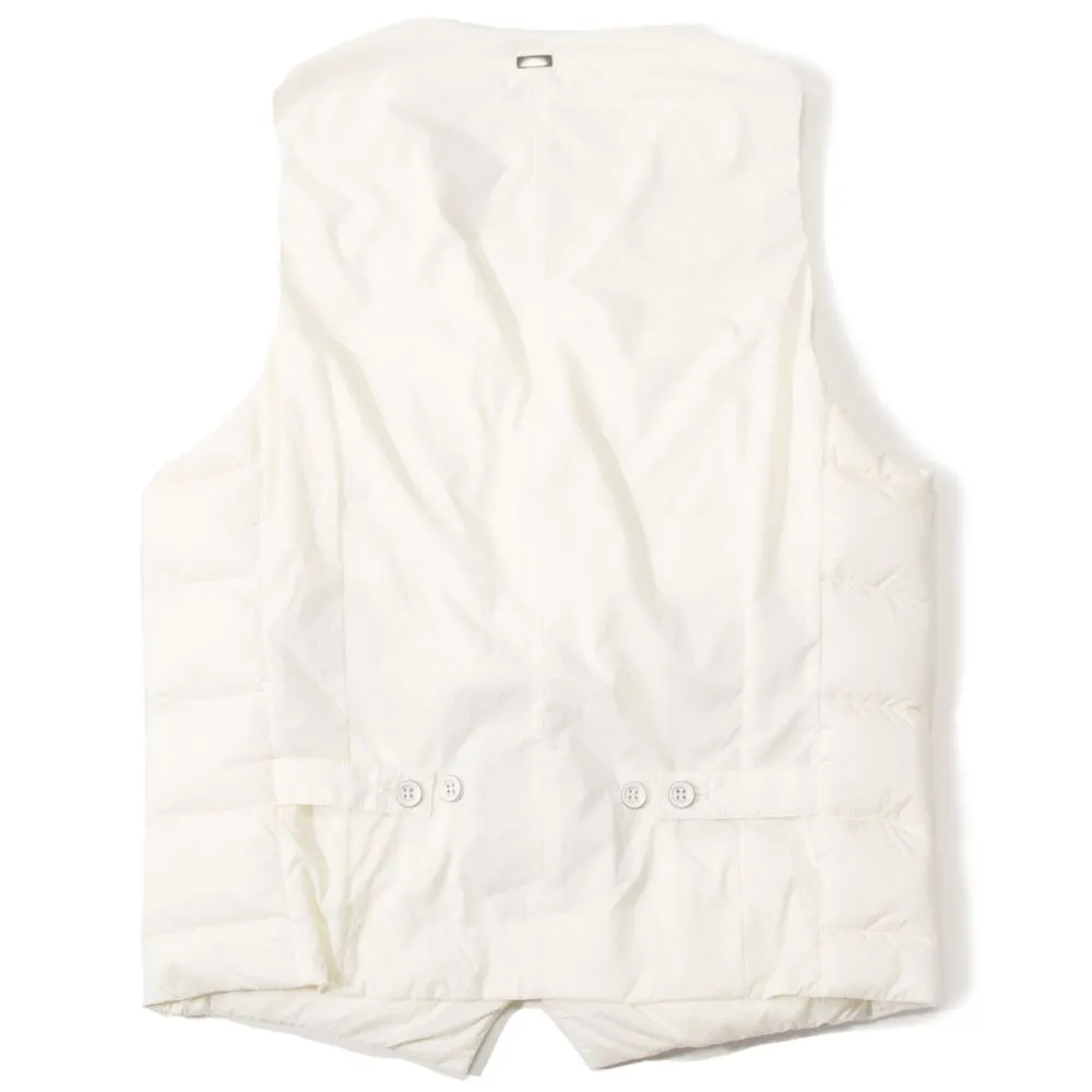 Herno Men's White Polyamide Vest
