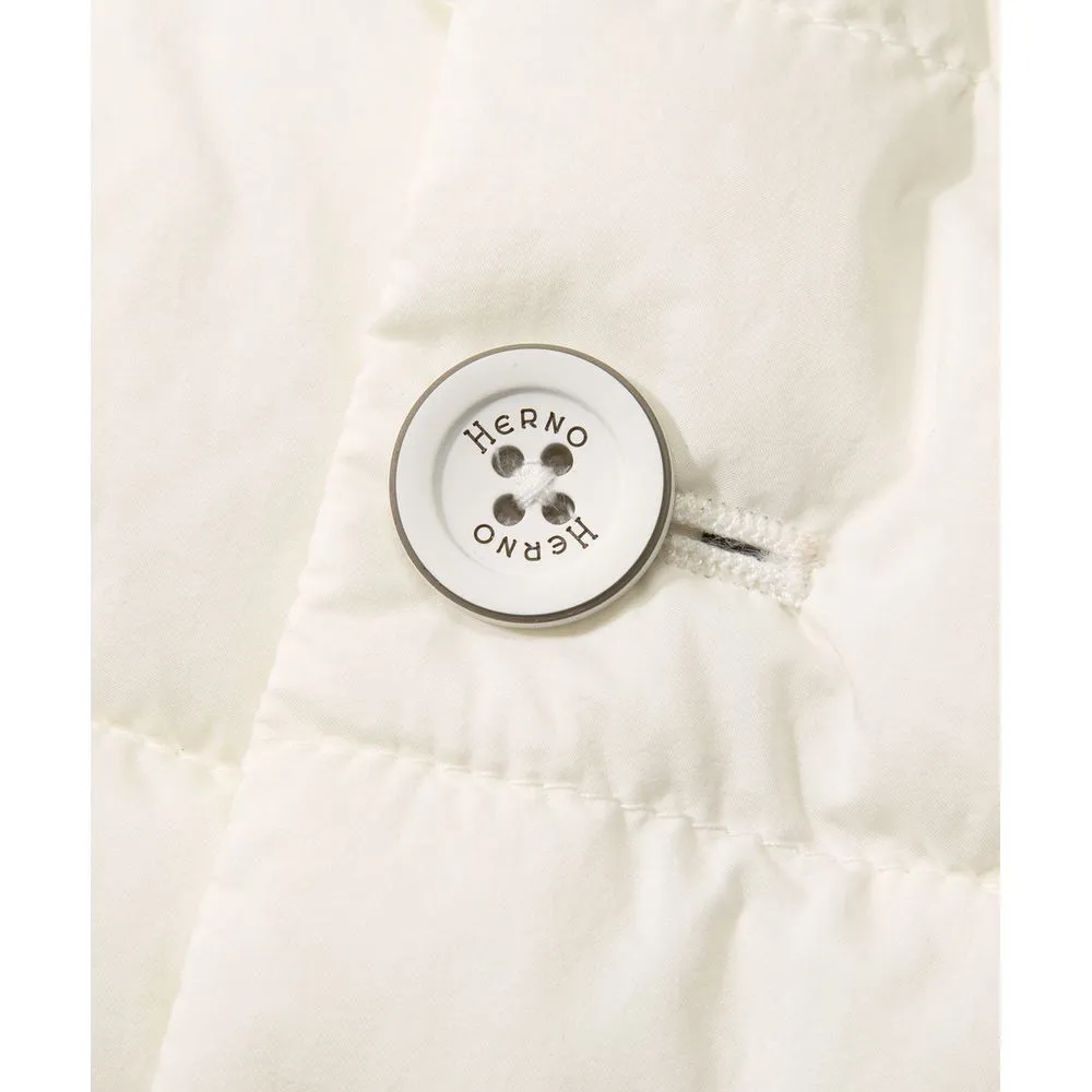 Herno Men's White Polyamide Vest