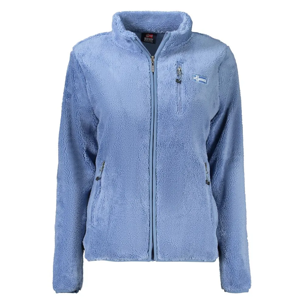 Norway 1963 Light Blue Polyester Women Jacket
