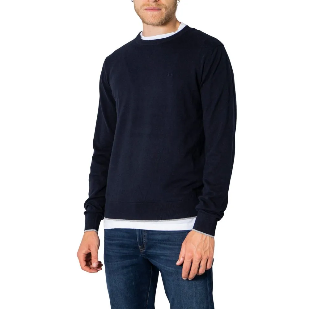 Armani Exchange Men's Blue Cotton T-Shirt