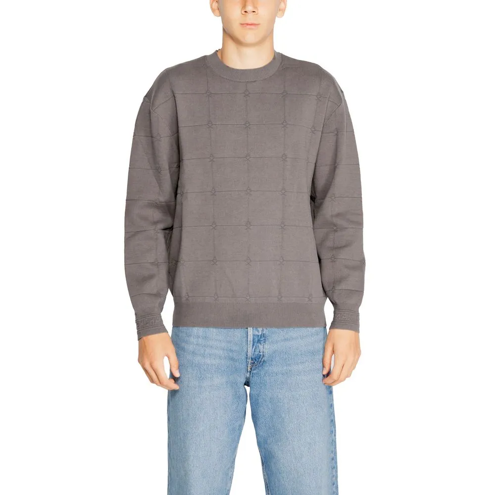 Armani Exchange Men's Gray Cotton T-Shirt