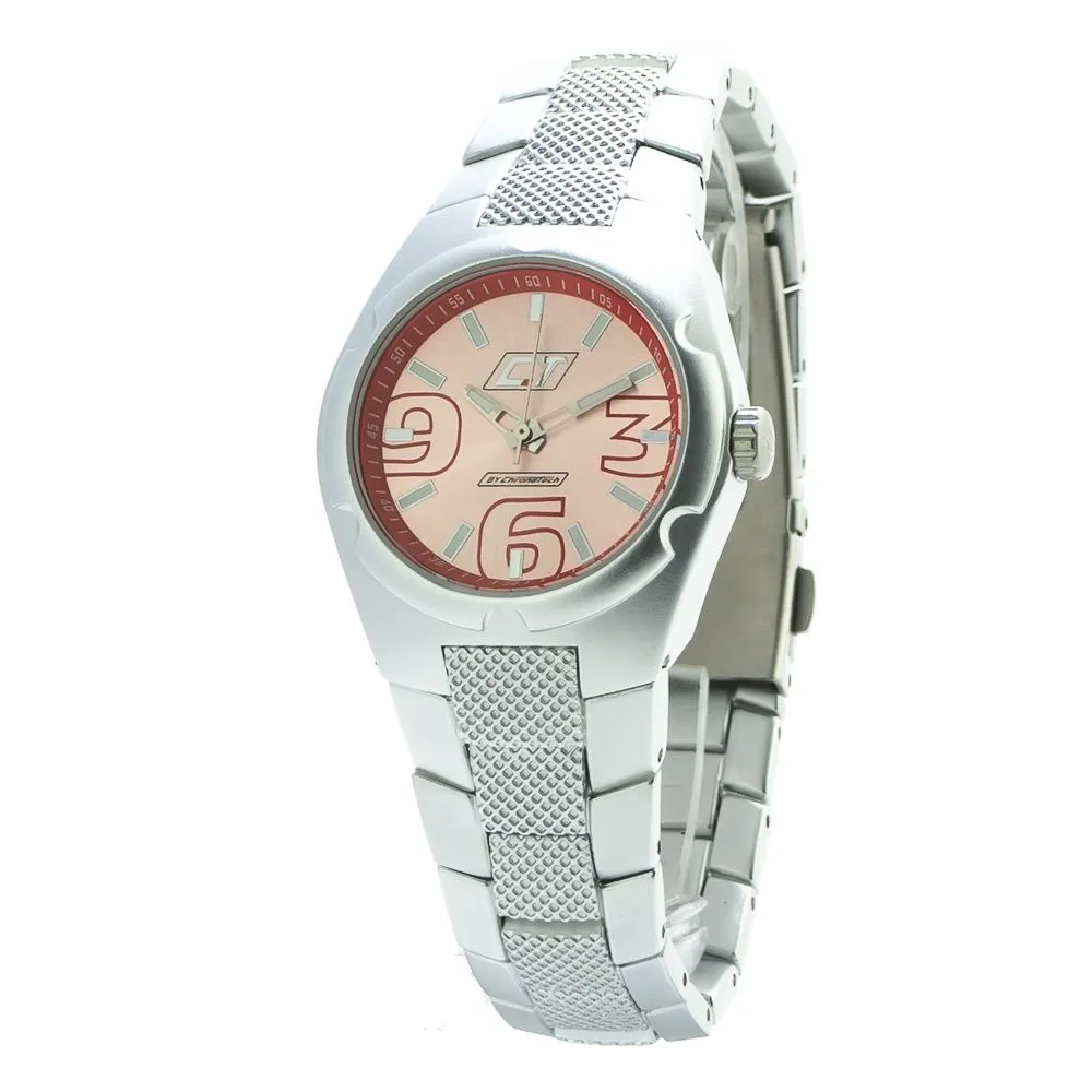 Chronotech Women's Silver Polycarbonate Watch