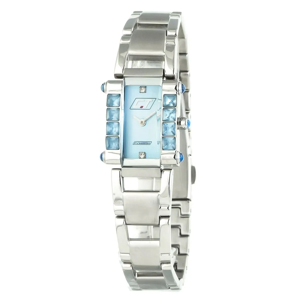 Chronotech Women's Silver Steel Watch