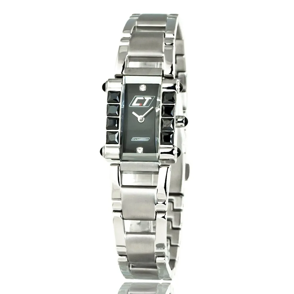 Chronotech Women's Silver Steel Watch