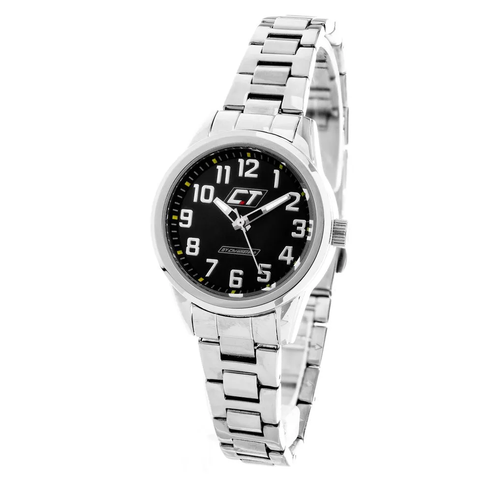Chronotech Women's Silver Stainless Steel Watch